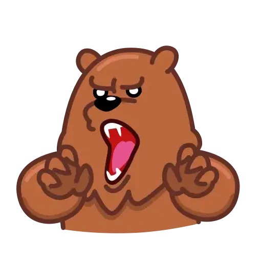 Bear - Sticker 20