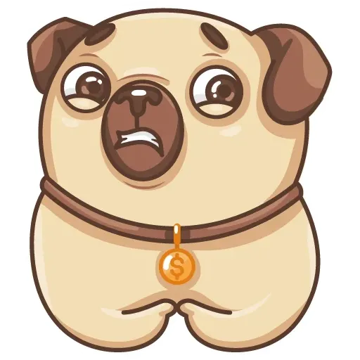 Dog WhatsApp Stickers Stickers Cloud