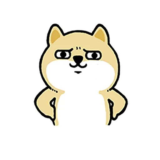 Fat shiba 2 - Sticker 30
