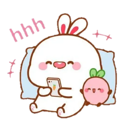 cute rabbit - Sticker 13