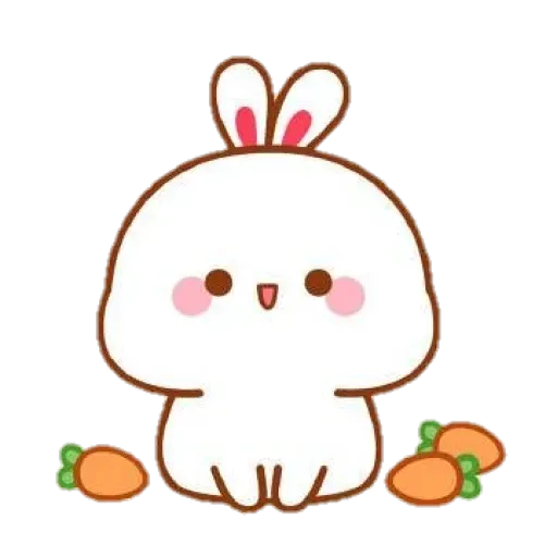 cute rabbit - Sticker 17