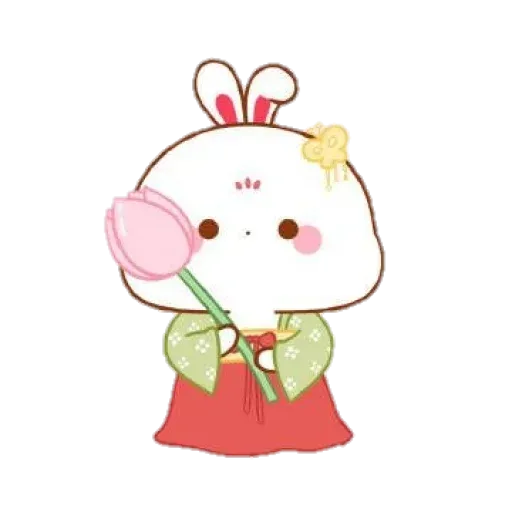 cute rabbit - Sticker 16