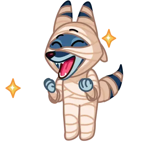Mummy Jackal - Sticker 11