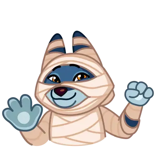 Mummy Jackal - Sticker 12