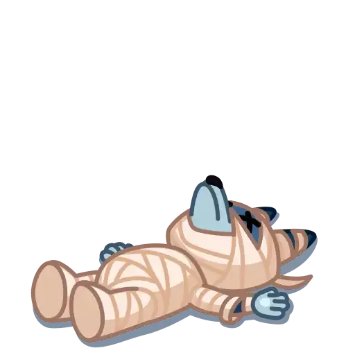 Mummy Jackal - Sticker 9