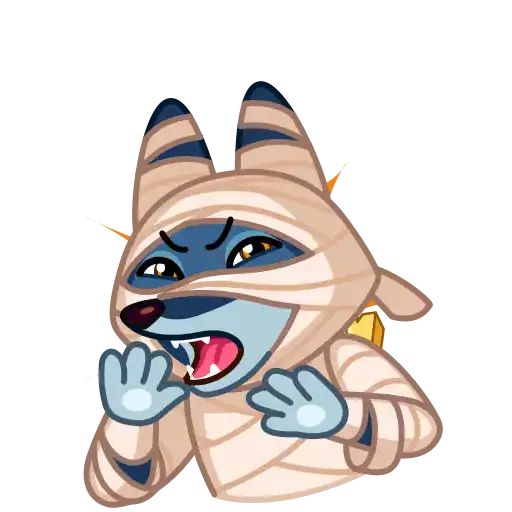 Mummy Jackal - Sticker 14