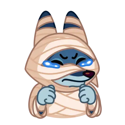 Mummy Jackal - Sticker 10