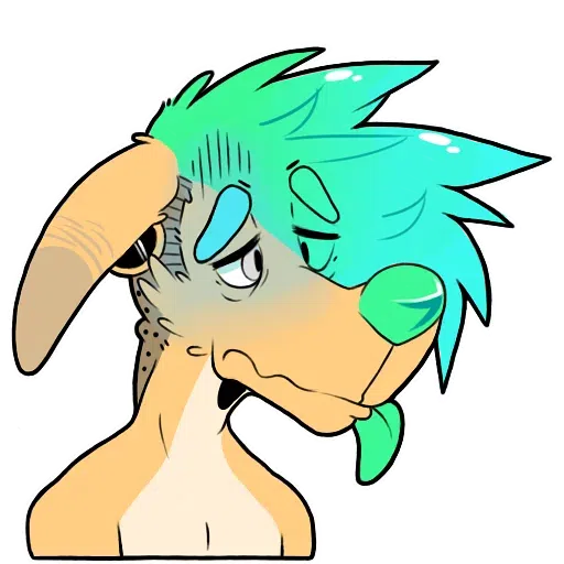 Teal emotes 4 - Sticker 21