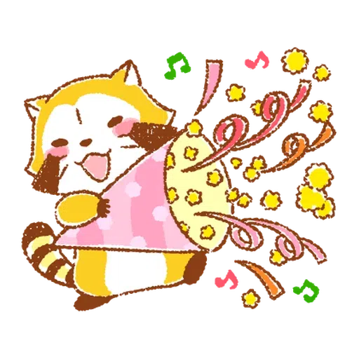 生活小浣熊 - Sticker 13