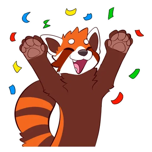 Red Panda - Sticker 12