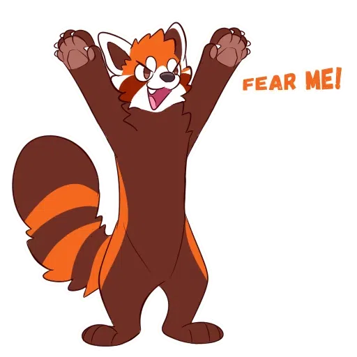 Red Panda - Sticker 13