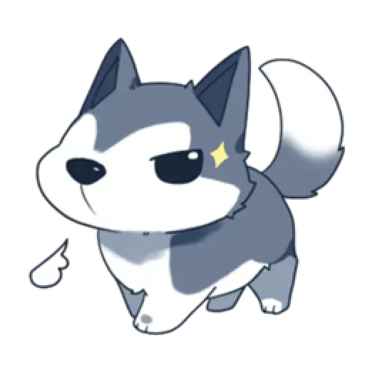 Chibi inu - Sticker 18