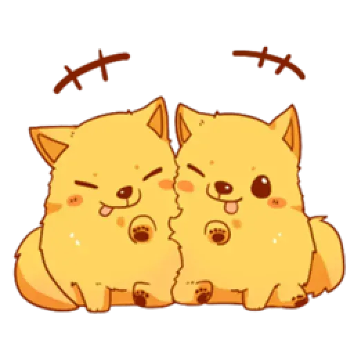Chibi inu - Sticker 25