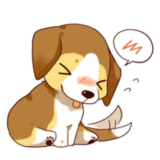 Chibi inu - Sticker 22