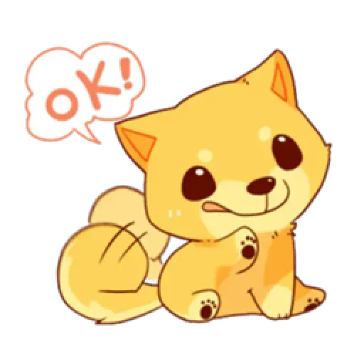 Chibi inu - Sticker 9