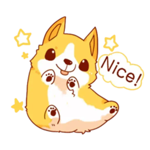 Chibi inu - Sticker 19