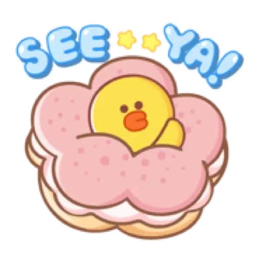 BROWN & FRIENDS: Pastel Food 1 - Sticker 12