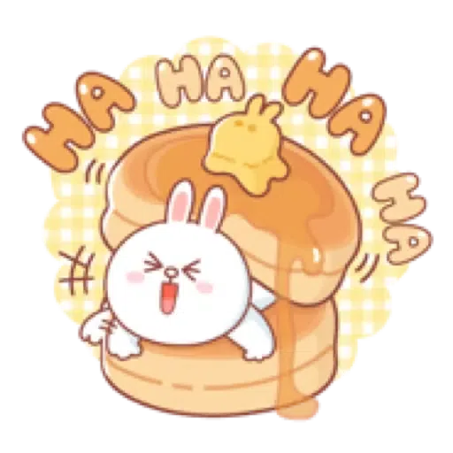 BROWN & FRIENDS: Pastel Food 1 - Sticker 9