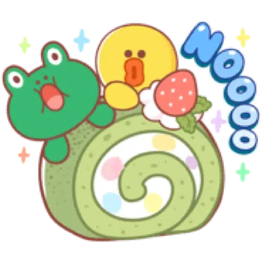 BROWN & FRIENDS: Pastel Food 1 - Sticker 14
