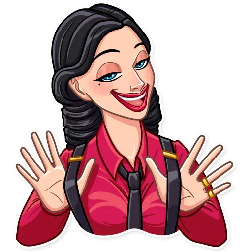 Mafia Girl - Sticker 10
