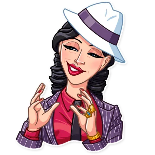 Mafia Girl - Sticker 21