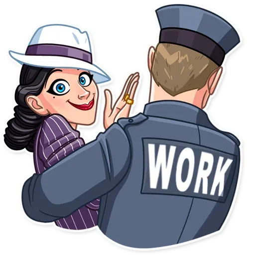 Mafia Girl - Sticker 24