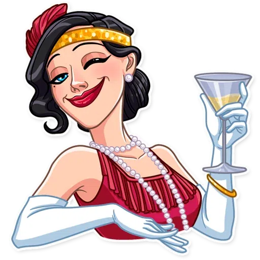 Mafia Girl - Sticker 13