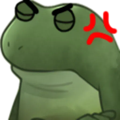 Worry Frog - Sticker 22