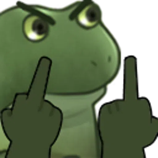 Worry Frog - Sticker 12