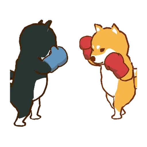柴犬拳擊俱樂部 - Sticker 14