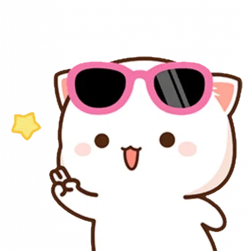 Peach and Goma~ - Sticker 22