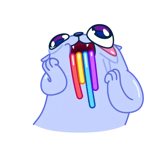 Colored cats - Sticker 26