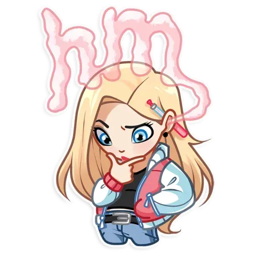 Гёрл - Sticker 12