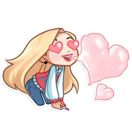 Гёрл - Sticker 15
