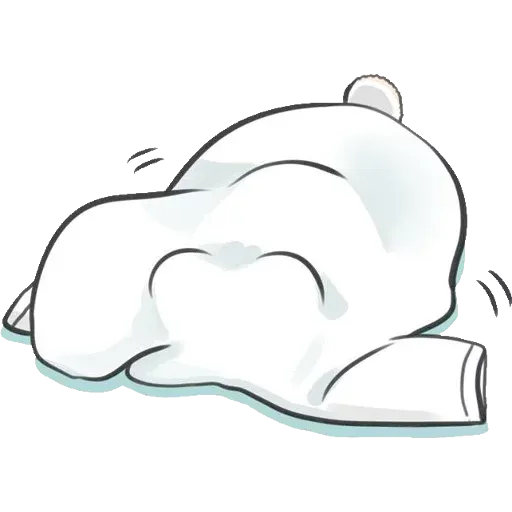 ㄇㄚˊ幾兔4, busy, cold, cry, go 30 - Sticker 13