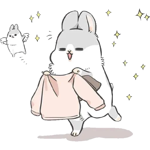 ㄇㄚˊ幾兔4, busy, cold, cry, go 30 - Sticker 11