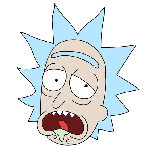 R&M Rick WhatsApp Stickers - Stickers Cloud