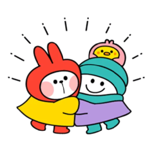 Spoiled Rabbits Winter - Sticker 9