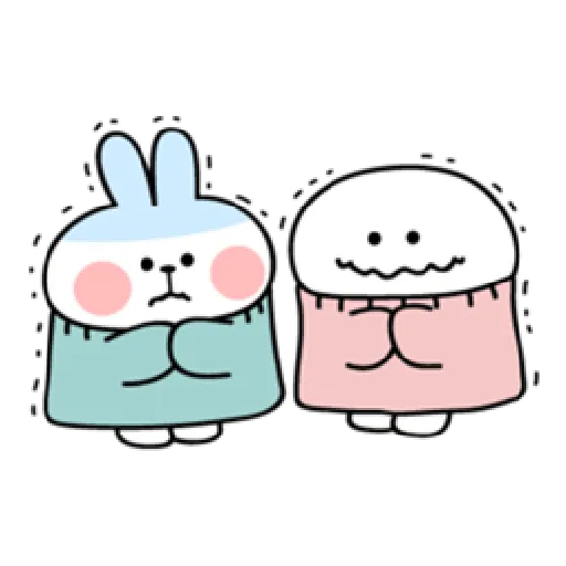 Spoiled Rabbits Winter - Sticker 17