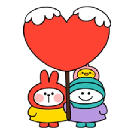 Spoiled Rabbits Winter - Sticker 14