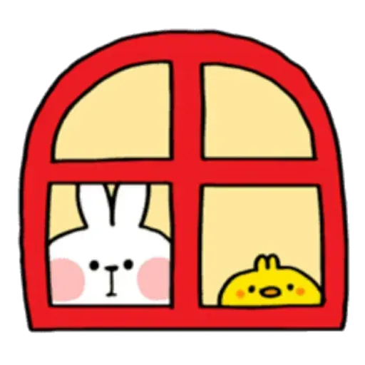 Spoiled rabbit house - Sticker 22