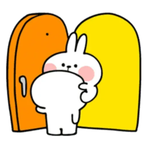 Spoiled rabbit house - Sticker 25