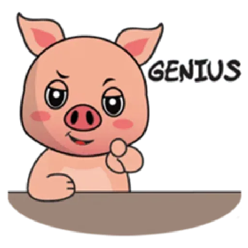 Laizy Piggy : Daily Talk - Sticker 23