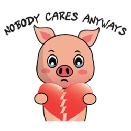 Laizy Piggy : Daily Talk - Sticker 30