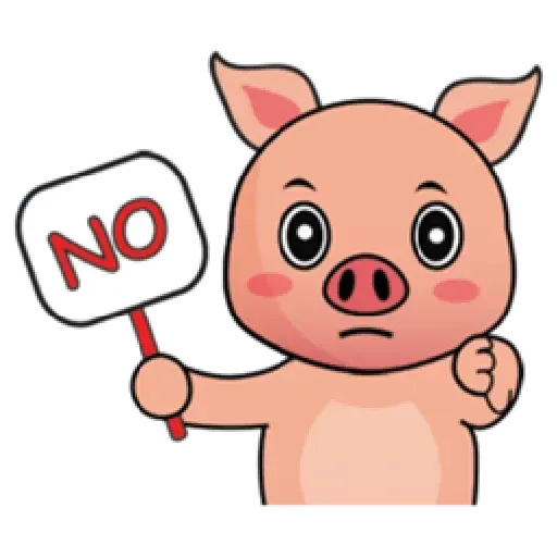 Laizy Piggy : Daily Talk - Sticker 22