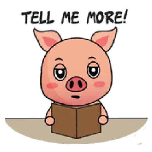 Laizy Piggy : Daily Talk - Sticker 18
