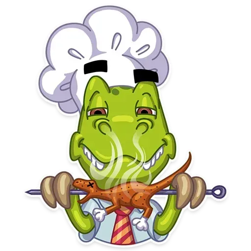 Mr. T-Rex - Sticker 11
