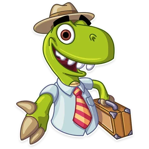 Mr. T-Rex - Sticker 25