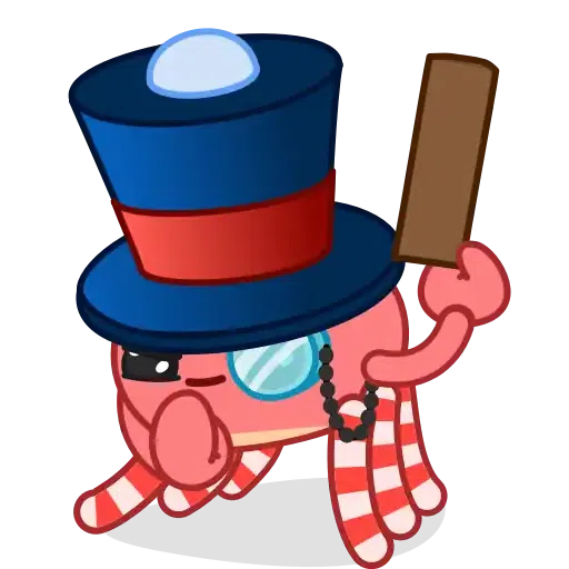 Santa's Crab - Sticker 13