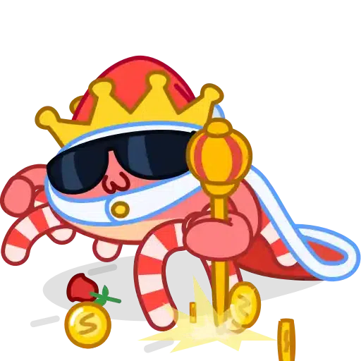 Santa's Crab - Sticker 10